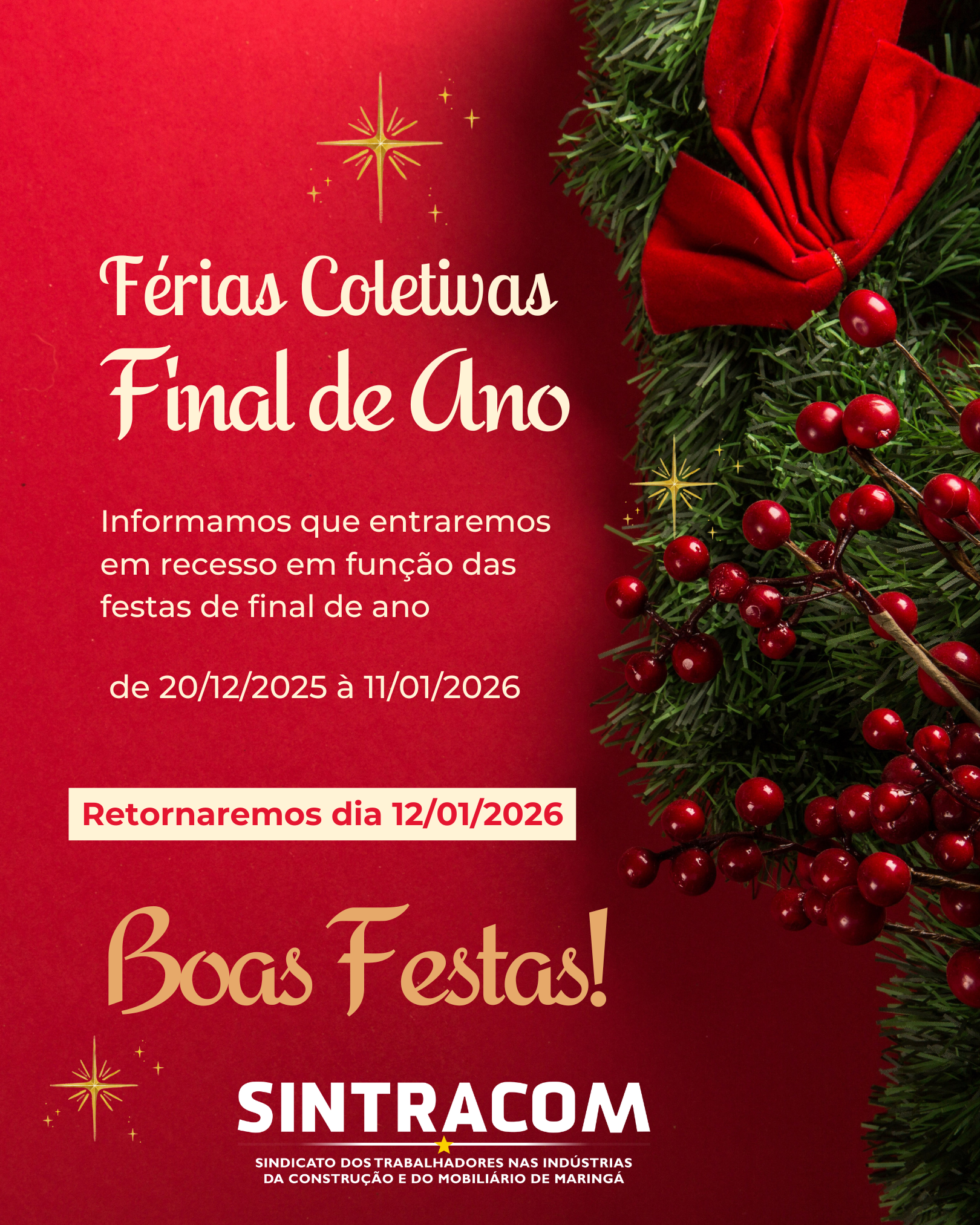 Recesso de Fim de Ano